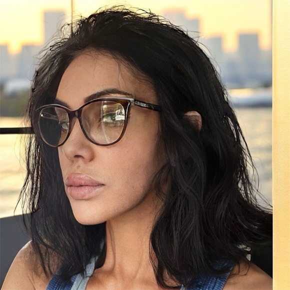 New TOUS Frames Tortoise Over Gray Eyeglasses Acetate VTOA36 0AM5 53 16 135 - Picture 3 of 14